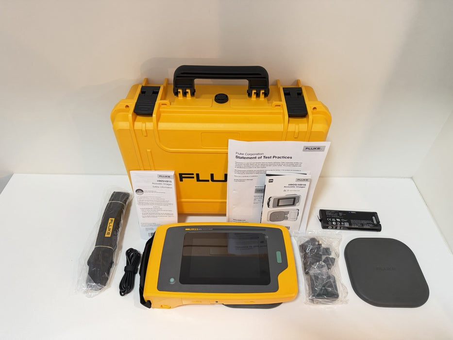 FLUKE ii915 ACOUSTIC IMAGER2-100KHZ W/LEAKQ PDQ MECQ & WIFI (CALIBRATED 2025)NEW