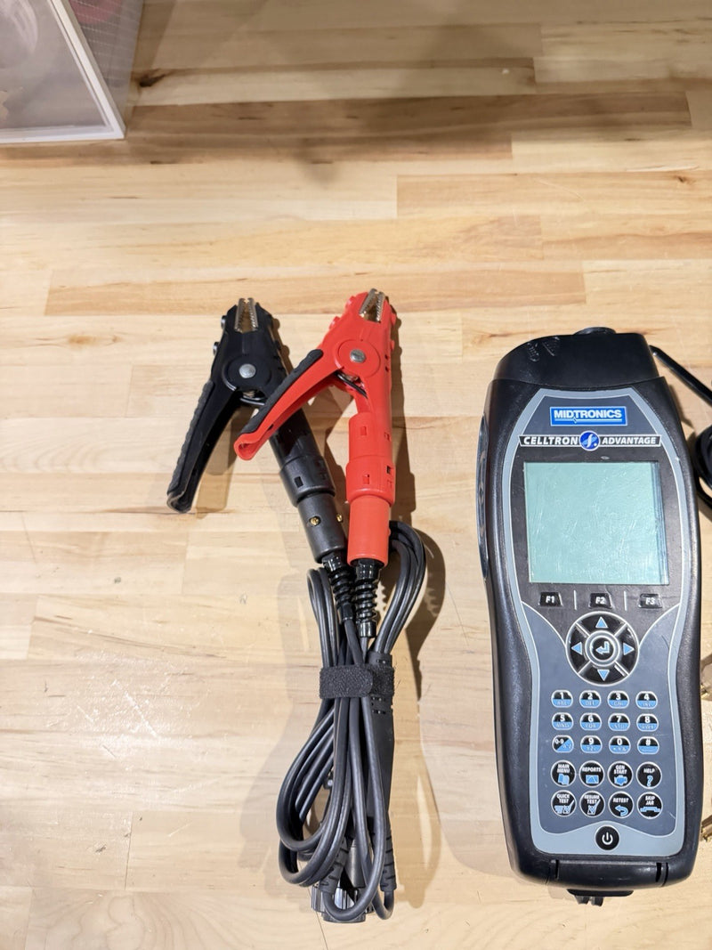 MIDTRONICS CAD-5200 CELTRON ADVANTAGE BATTERY ANALYZER TESTER TESTED