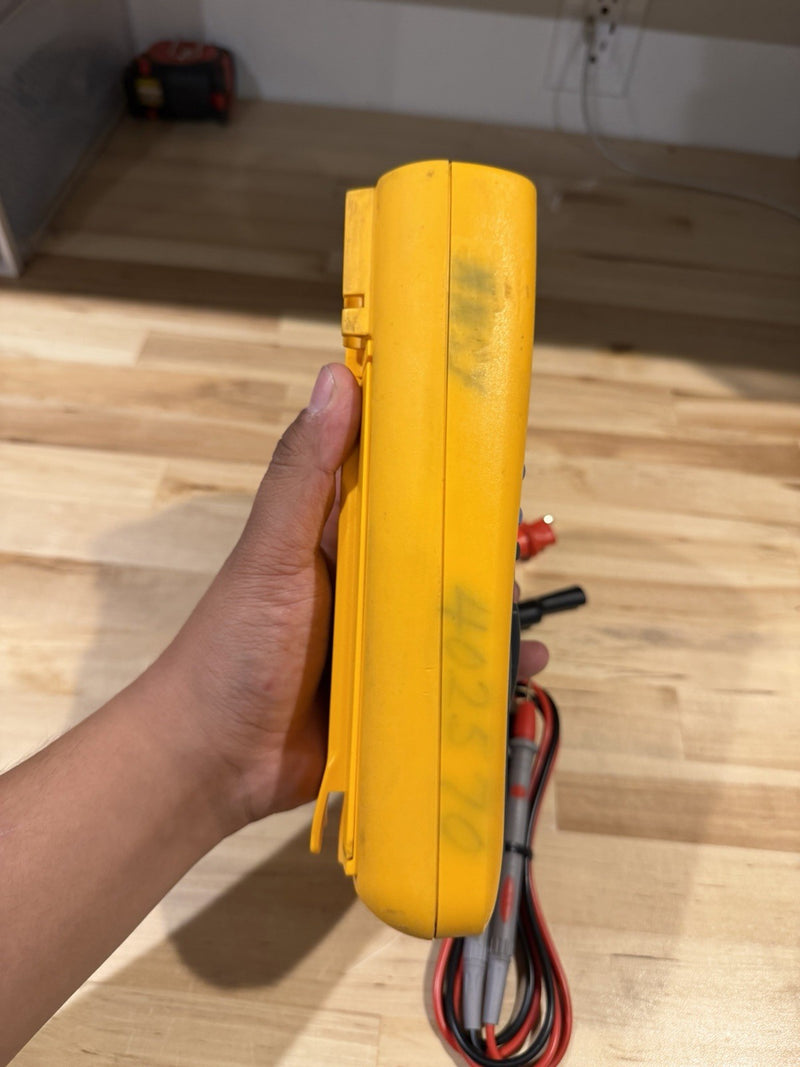 FLUKE 289 TRUE RMS ELECTRONIC LOGGING DIGITAL MULTIMETER W/ LEADS & CLIPS #7