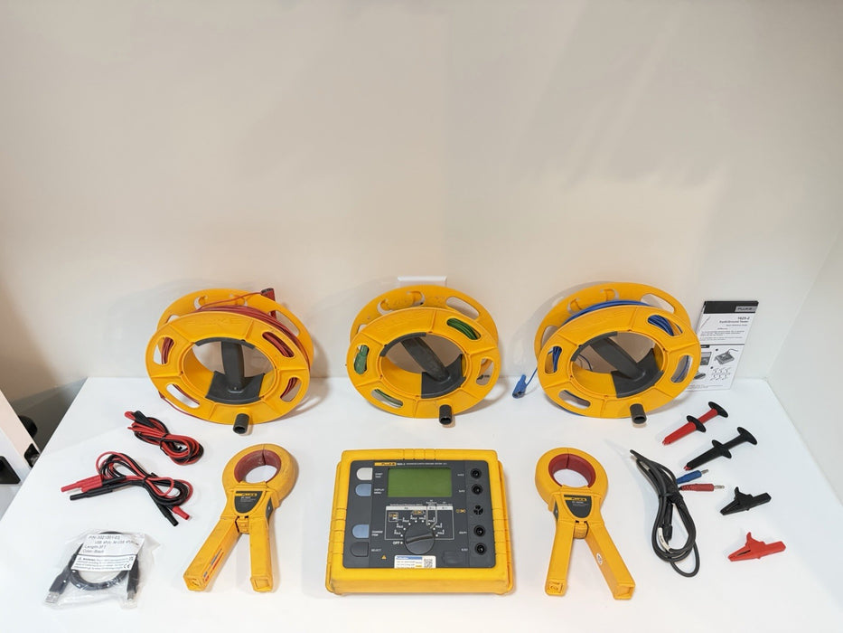 FLUKE 1625-2 ADVANCER EARTG GROUND TESTER GEO KIT TESTED