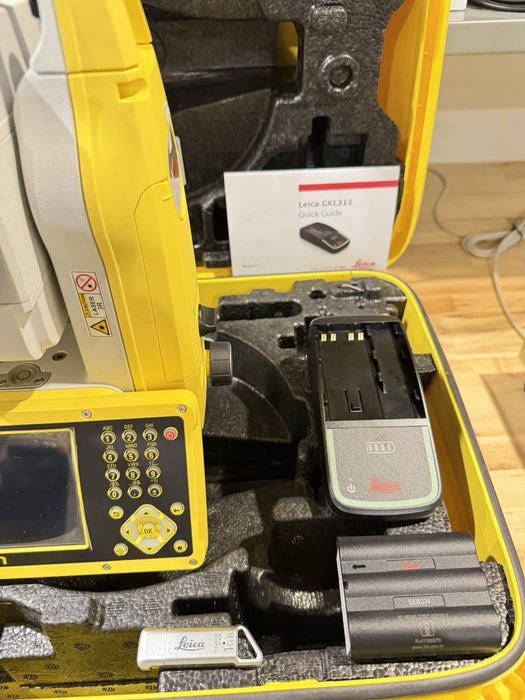 LEICA ICON ICB70 5" R500 KIT MANUAL TOTAL STATION (NEW FACTORY SEALED) NEW