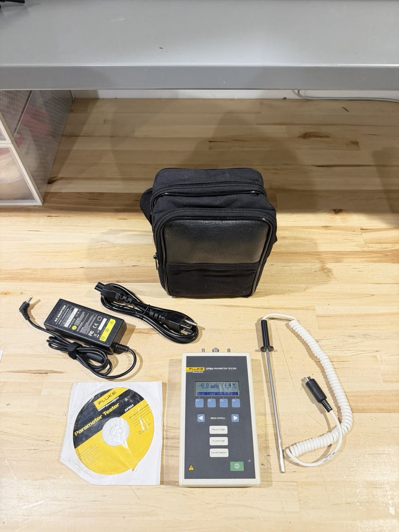 FLUKE BIOMEDICAL DPM4-2G PARAMETER TESTER W/ CHARGER & PROBE (TESTED) SHIPS FAST