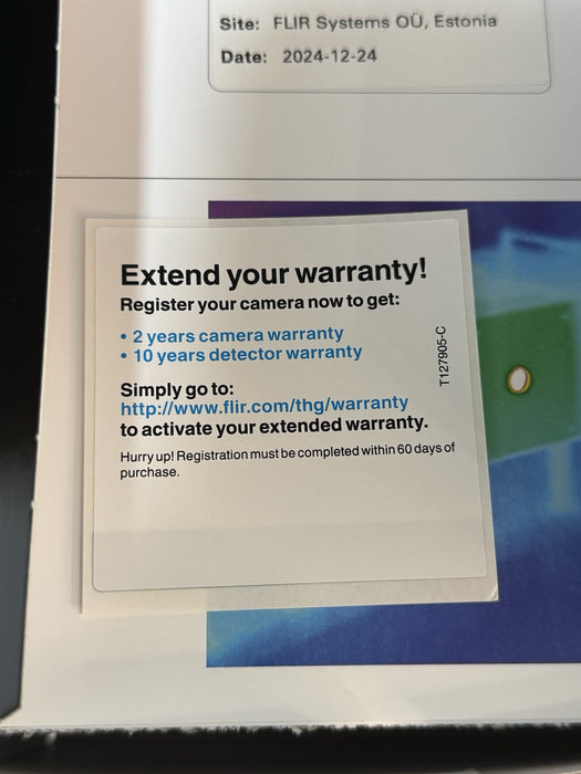 FLIR E76 80 THERMAL IMAGER 320X240 WITH 80 DEGREE LENS 2024 NEW SEALED