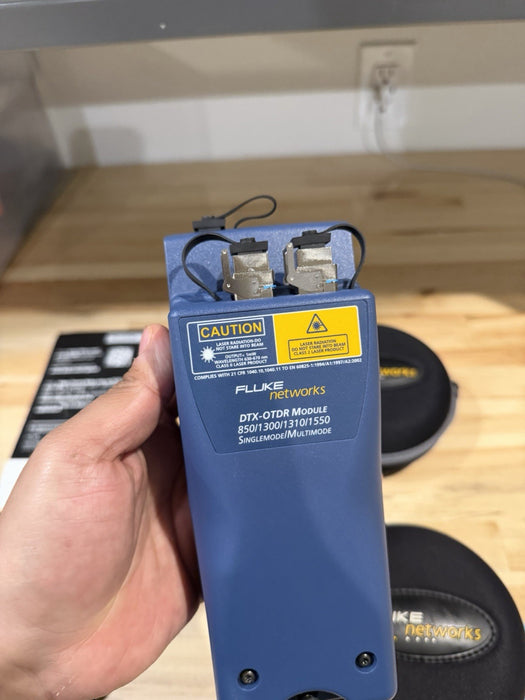 FLUKE DTX-OTDR SM MM FIBER MODULE WITH LAUNCH PACK KIT