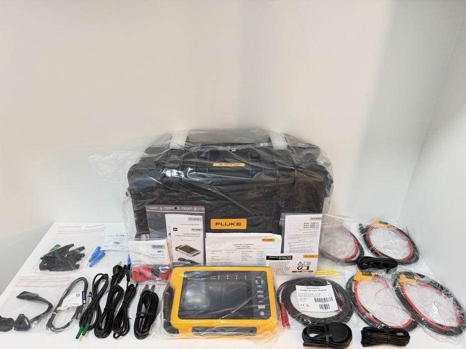 FLUKE 1777 POWER QUALITY ANALYZER (NEW FACTORY SEALED)CALIBRATED 2027 SHIPS FAST