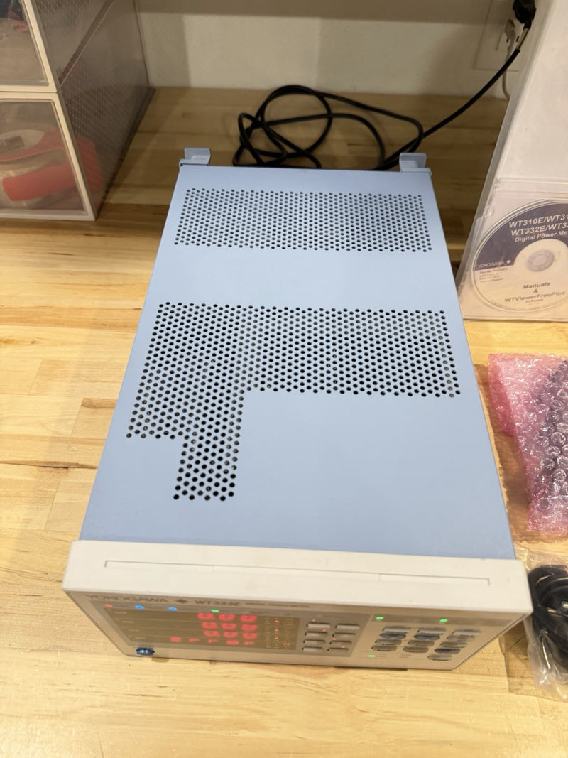 YOKOGAWA WT333E 3 CHANNEL DIGITAL POWER METER TESTED