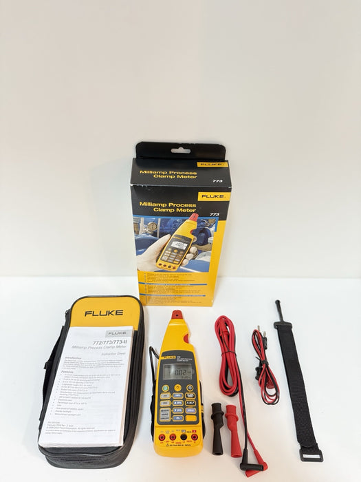 FLUKE 773 MILLIAMP PROCESS CLAMP/NEW SEALED (MFD-2024) - FREE SHIPPING