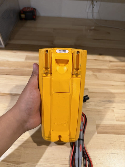 FLUKE 289 TRUE RMS ELECTRONIC LOGGING DIGITAL MULTIMETER W/ LEADS & CLIPS #8