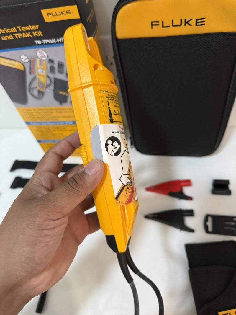 FLUKE T6-1000 ELECTRICAL TESTER WITH TPAK-HT6 AC285 KIT
