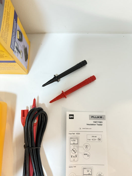 FLUKE 1507 INSULATION TESTED NEW SEALEDCALIBRATED 2025