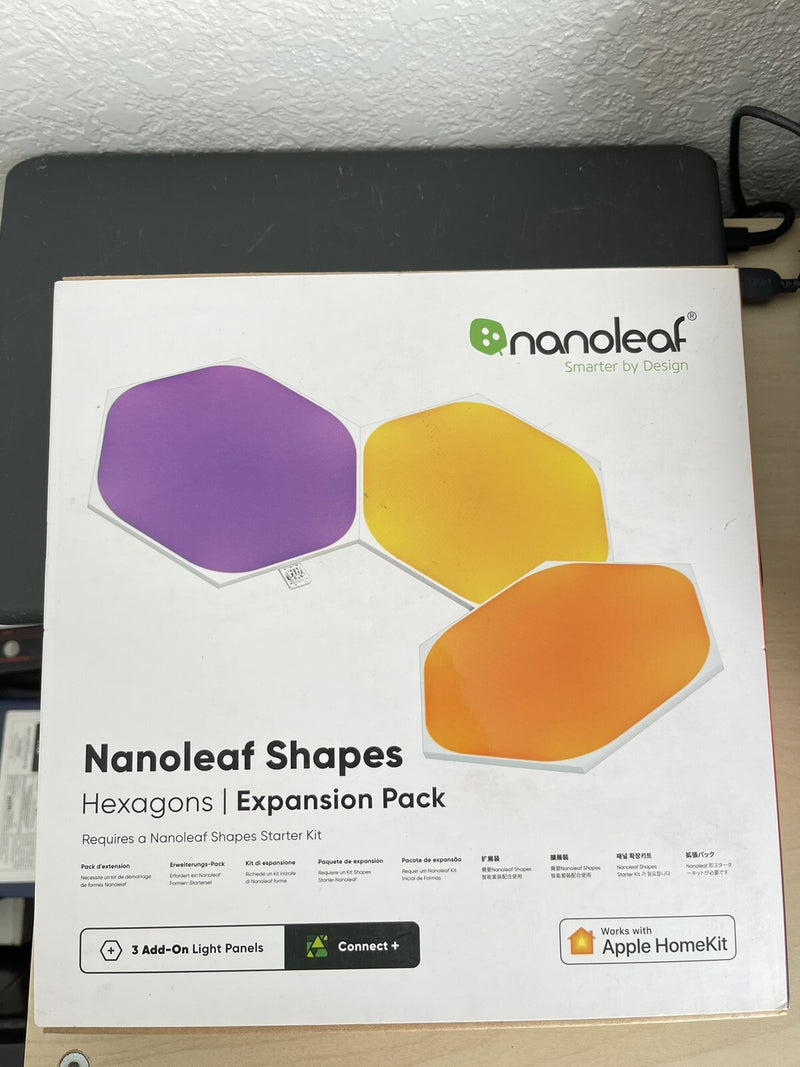 NANOLEAF SHAPES HEXAGONS EXPANSION - MULTICOLOR (PACK OF 3)