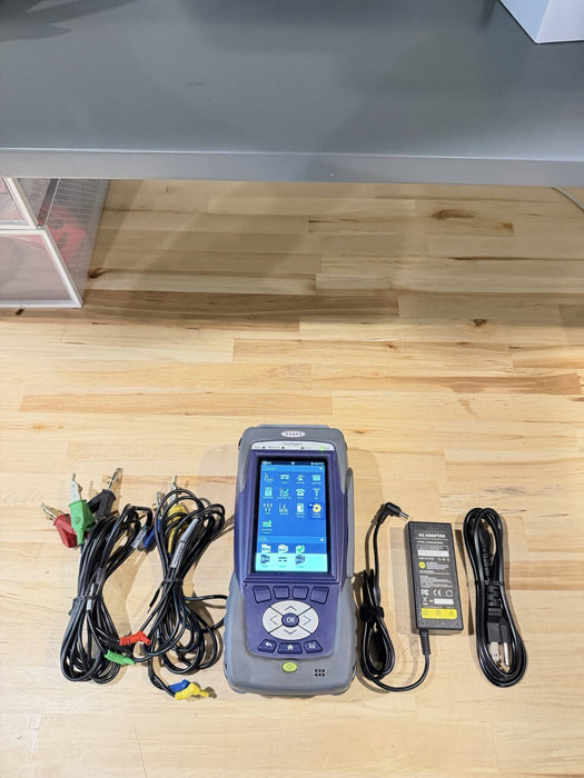 VIAVI ONX-580P ONE EXPERT FIBER TESTER WITH CABLES & CHARGER TESTED
