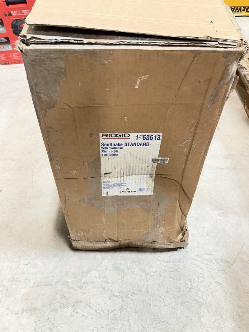 RIDGID 63613 SEESNAKE STANDARD WITH TRUSENSE 35MM HDR 61M 200FT