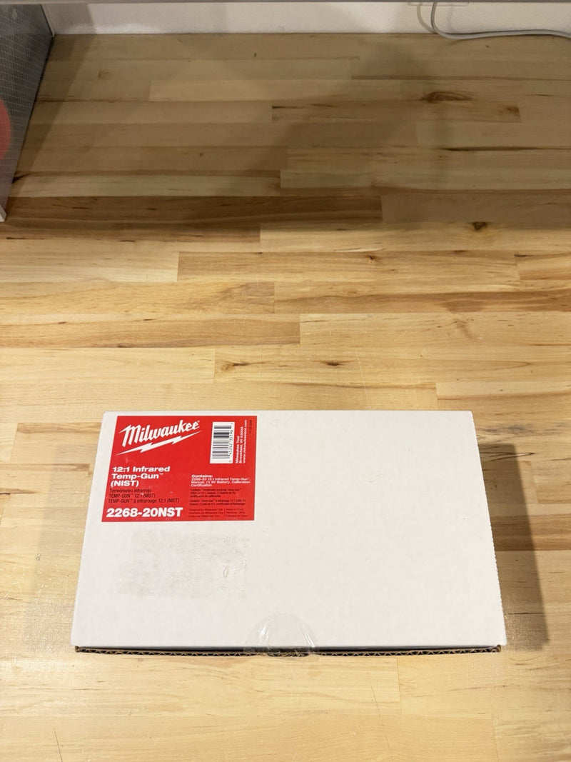 MILWAUKEE 2268-20NST 12:1 INFD TEMP-GUN (NIST) CALIBRATED 2026 RARE