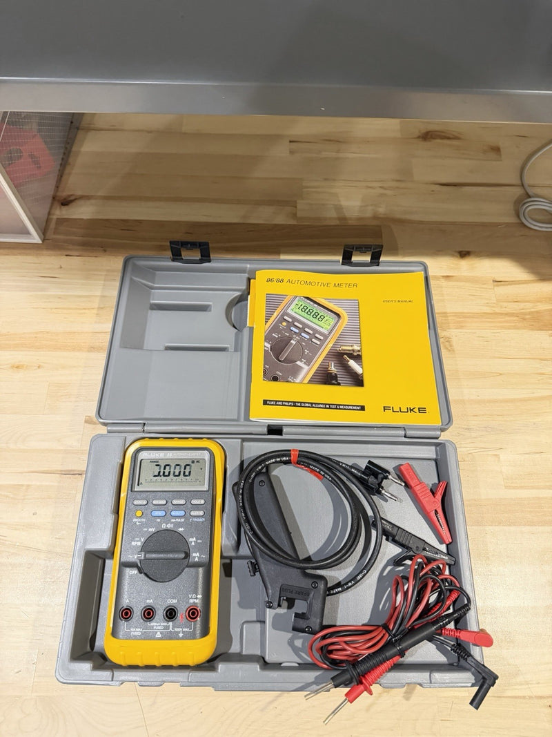 FLUKE 88 AUTOMOTIVE METER SCREEN IS DIM FOR PARTS