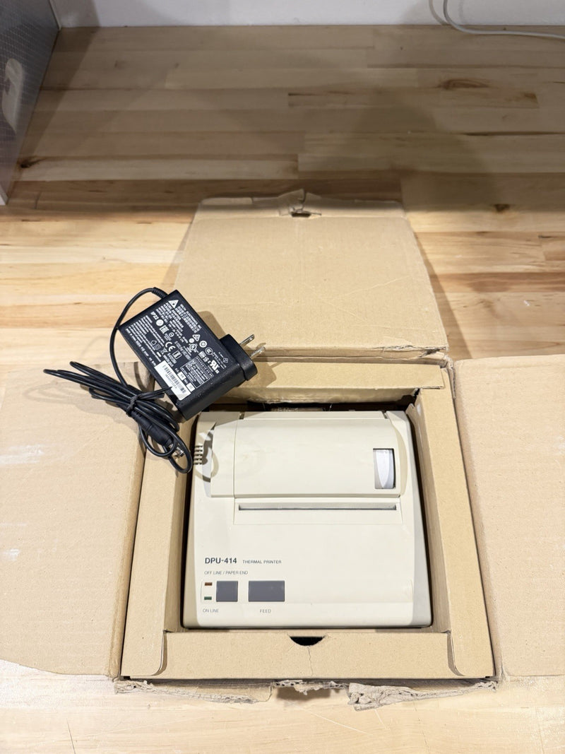 SEIKO SII DPU-414 THERMAL PRINTER + POWER SUPPLY TESTED