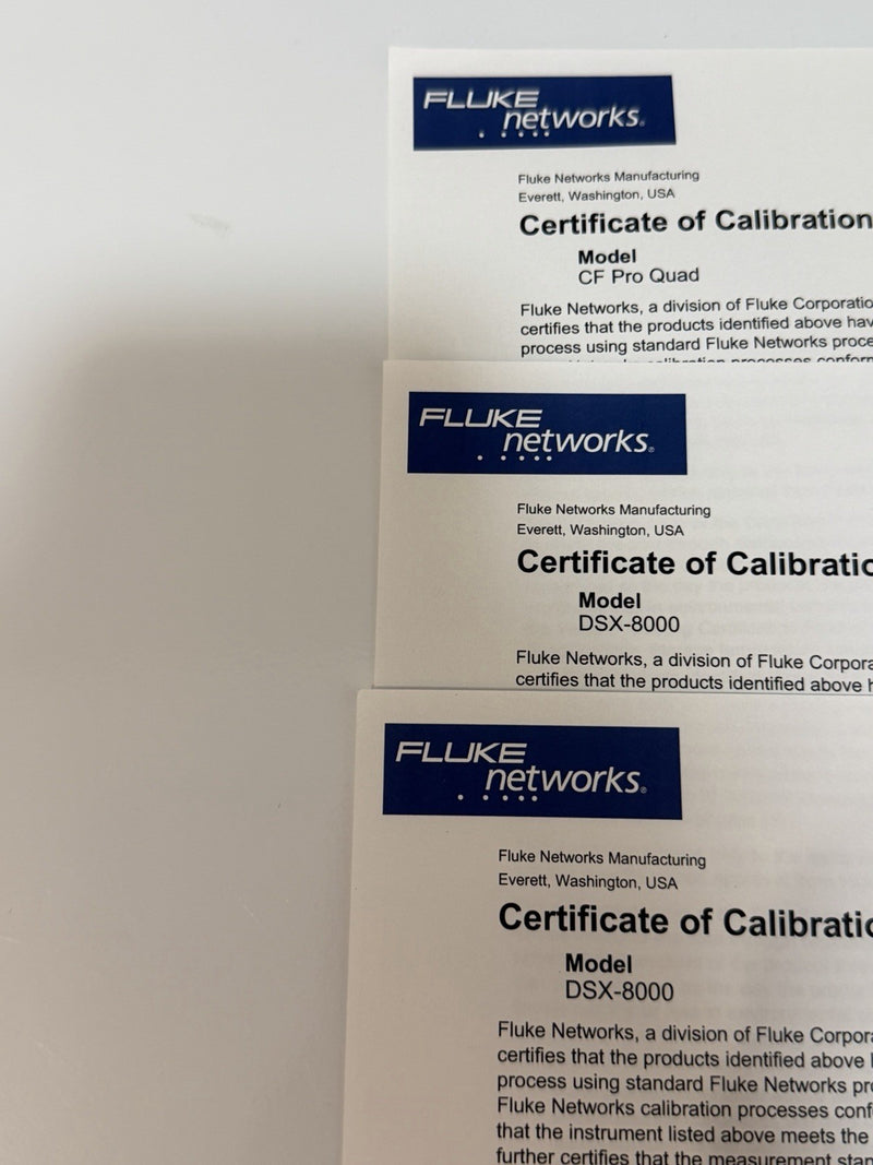 FLUKE NETWORKS DSX2-8000QI/GLD 2 GHZGLD 1 YEAR SUPPORT MFD 2025