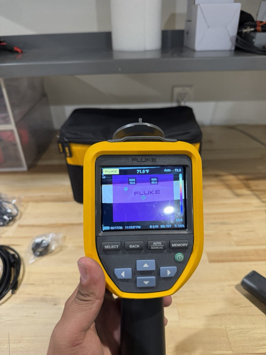 FLUKE TIS75+ 27 HZ 384X288 THERMAL IMAGING CANERA W/ ACCESSORIES (NEW SEALED)