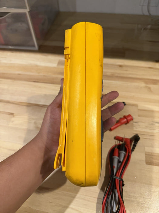 FLUKE 289 TRUE RMS ELECTRONIC LOGGING DIGITAL MULTIMETER W/ LEADS & CLIPS #5