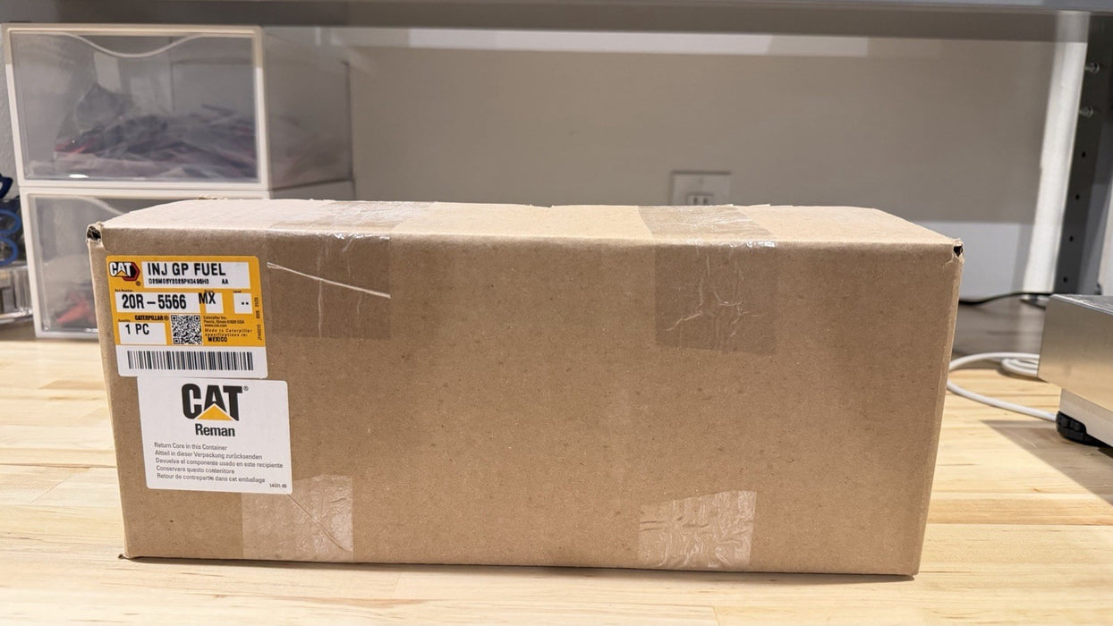 CAT 20R-5566 DIESEL INJECTOR (NEW FACTORY SEALED) FREE SHIPPING - GENUINE OEM