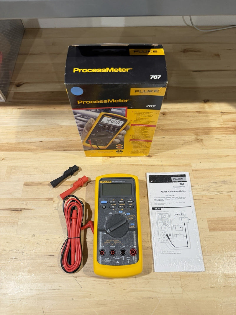 FLUKE 787 PROCESSMETER SHIPS FAST - FREE SHIPPING (NEW)