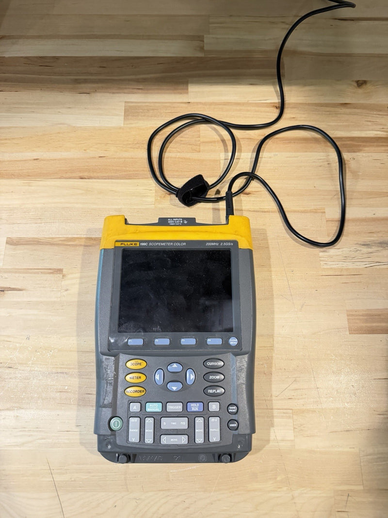 FLUKE 199C SCOPEMETER COLOR FOR PARTS