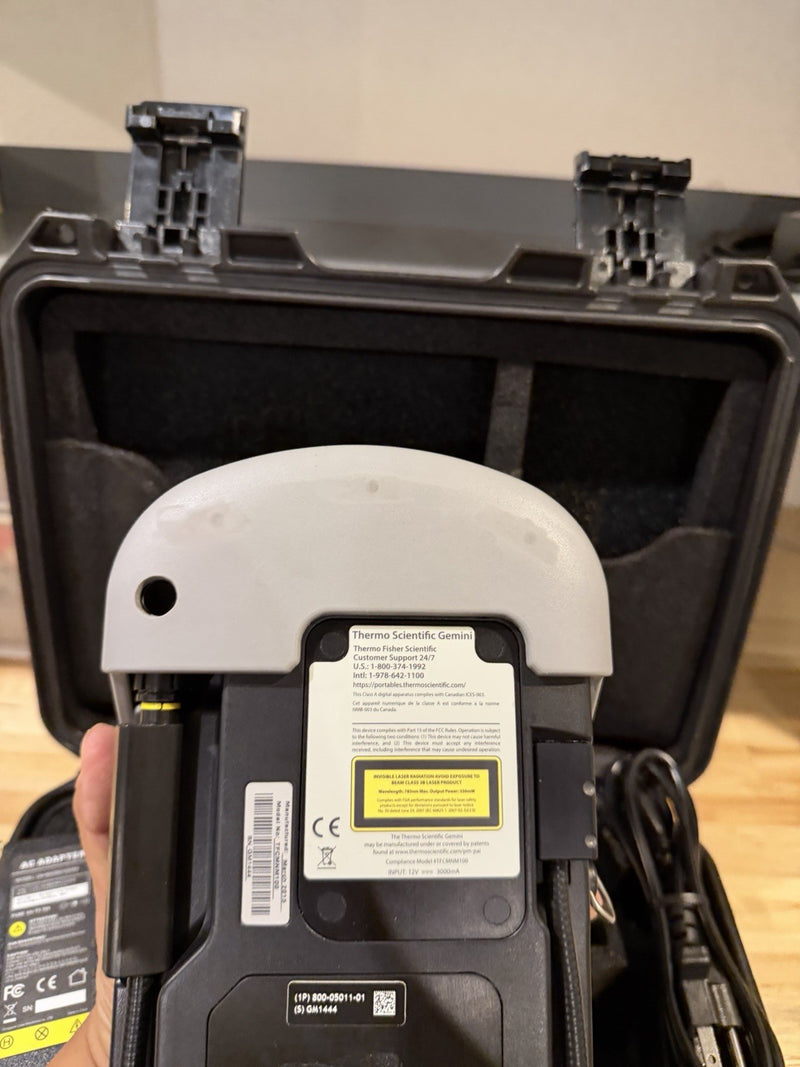 GEMINI THERMO CHEMICAL IDENTIFICATION ANALYZER IR (TFCMNM100) TESTED