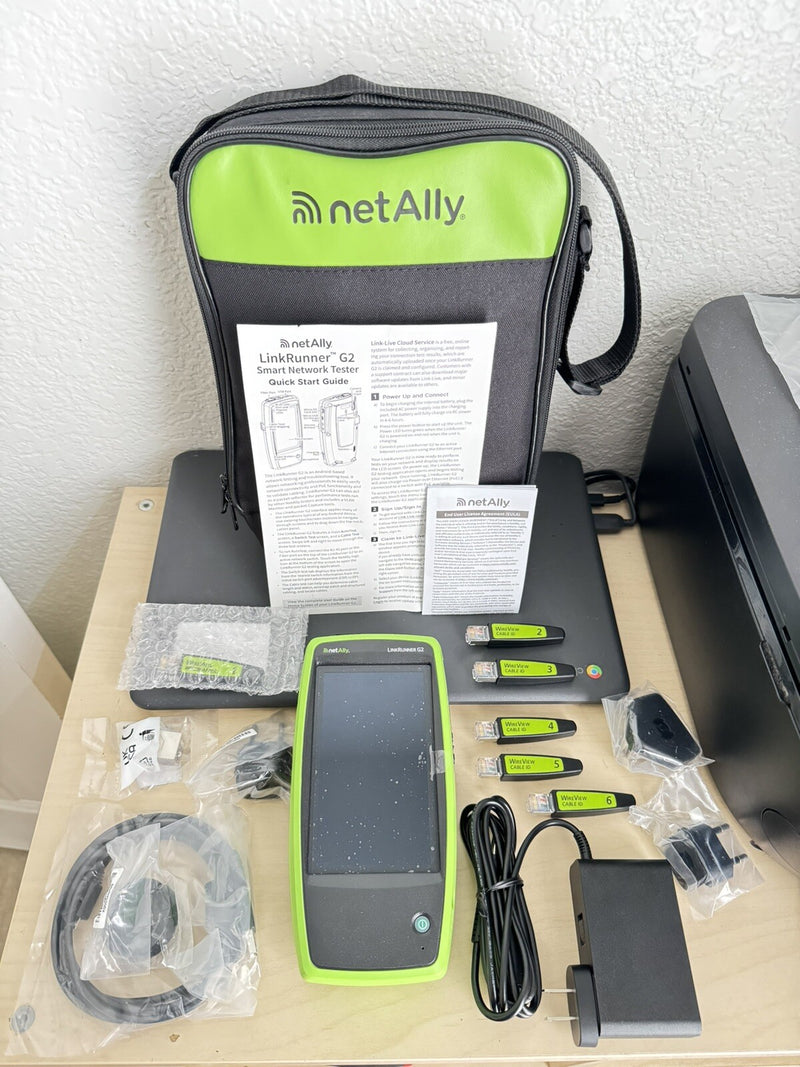 NetAlly LinkRunner G2 Smart Ethernet & Network Tester Kit