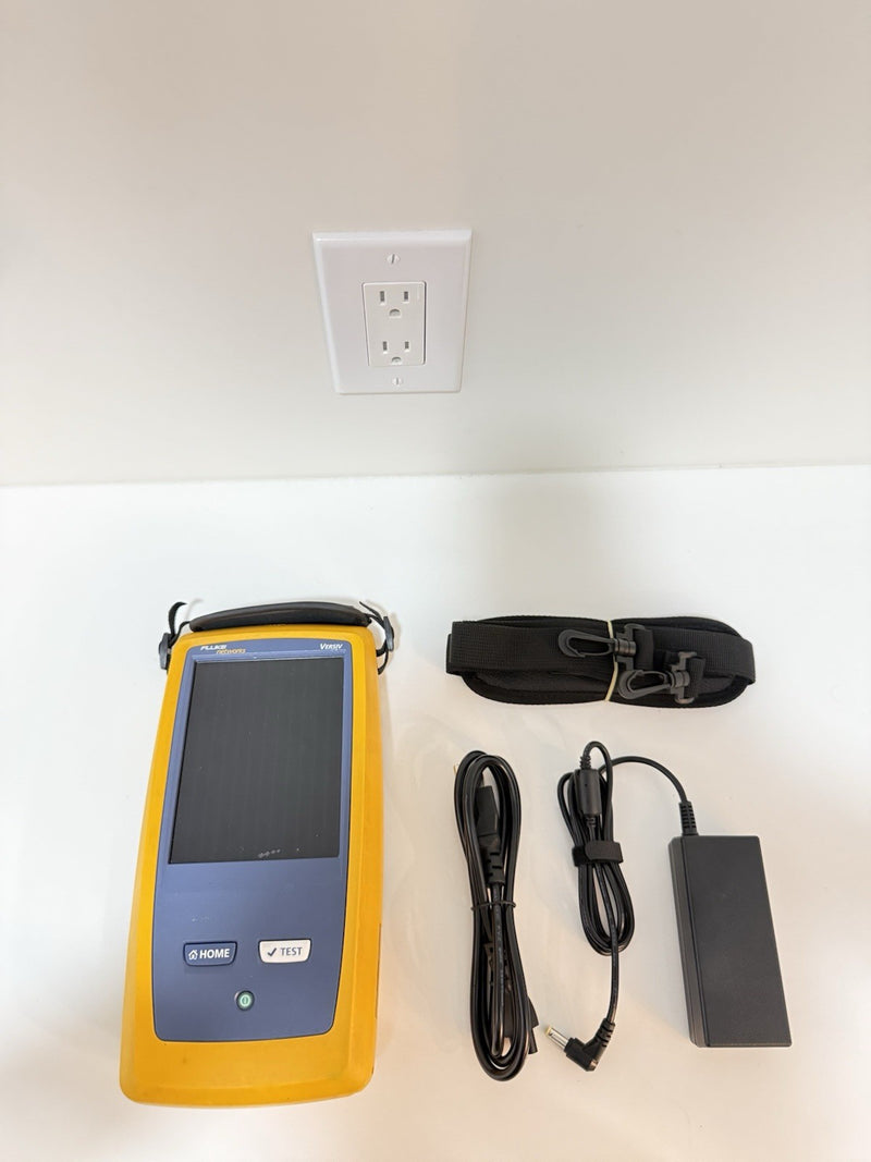 FLUKE NETWORKS VERSIV DSX MAINFRAME WITH CHARGER TESTED