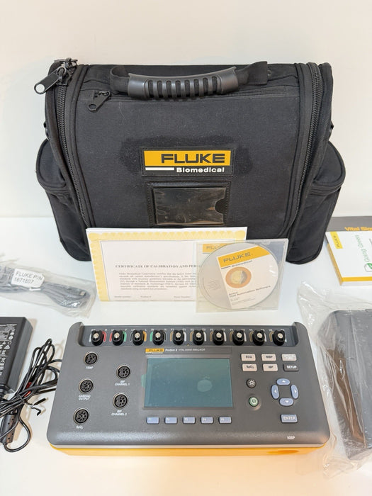 FLUKE BIOMEDICAL PROSIM 8 VITAL SIGNS SIMULATOR CALIBRATED 2023/2024