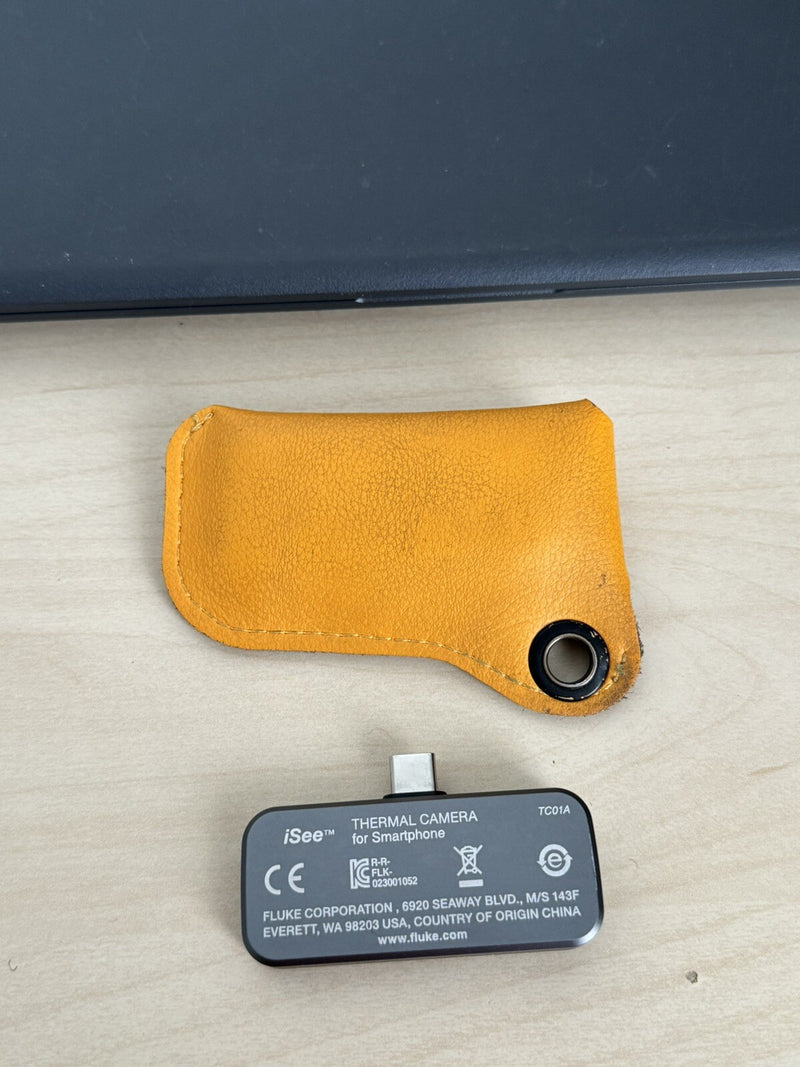 FLUKE ISEE MOBILE THERMAL CAMERA FOR ANDROID PHONE (TC01A) WITH POUCH