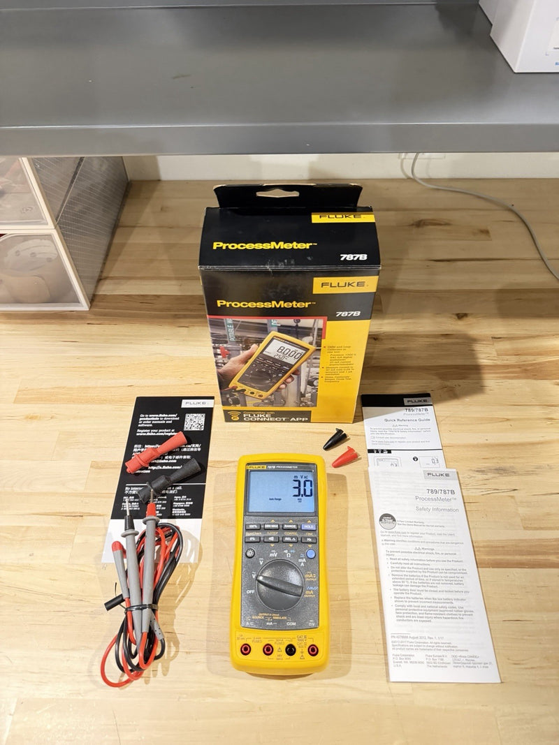 FLUKE 787B PROCESS METER TESTED