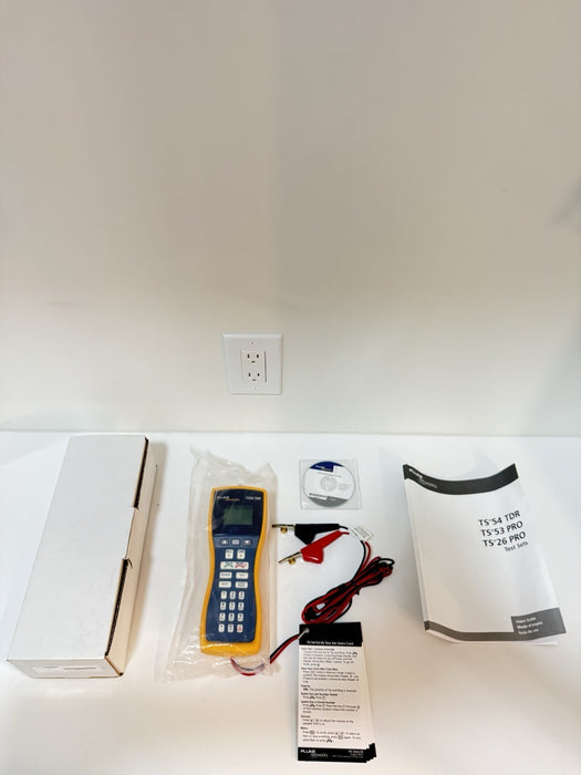FLUKE NETWORKS TS54 TDR TEST SET (NEW FACTORY SEALED) SHIPS FREE