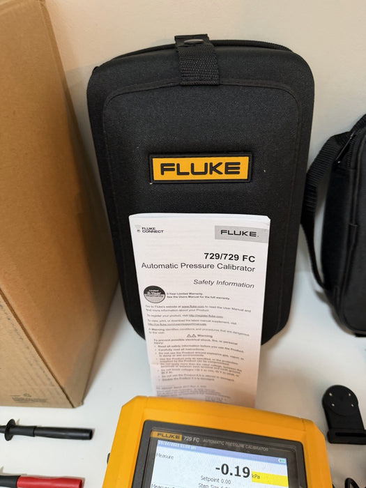 FLUKE 729-150G AUTOMATIC PRESSURE CALIBRATOR CALIBRATED 2024 NEW SEALED