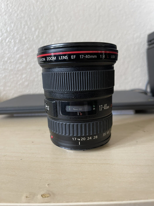 CANON EF 17-40MM F/4L ULTRA WIDE ANGLE ZOOM LENS - BLACK 8806A002