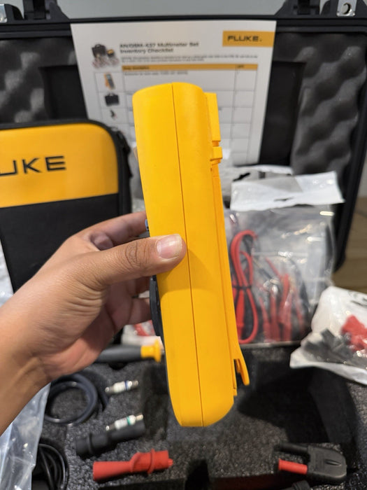 FLUKE 287 AN/GSM-437 DIGITAL MULTIMETER TESTER KIT TESTED