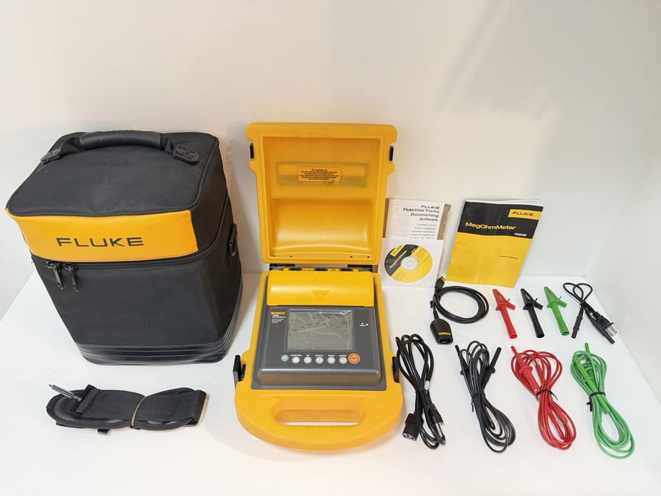 FLUKE 1550B MEGOHMMETER HIGH VOLTAGE INSULATION TESTER (NEW) SHIPS FAST