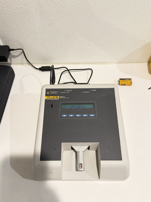 FLUKE BIOMEDICAL INDEX 2 SPO2 SIMULATOR & CHARGER