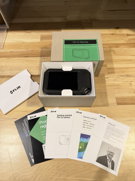 FLIR C8 320X240 COMPACT THERMAL CAMERA CALIBRATED 2025 MFD 2025 NEW