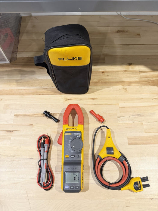 FLUKE 381 REMOTE DISPLAY TRUE RMS AC/DC CLAMP METER W / iFLEX (FREE SHIPPING)