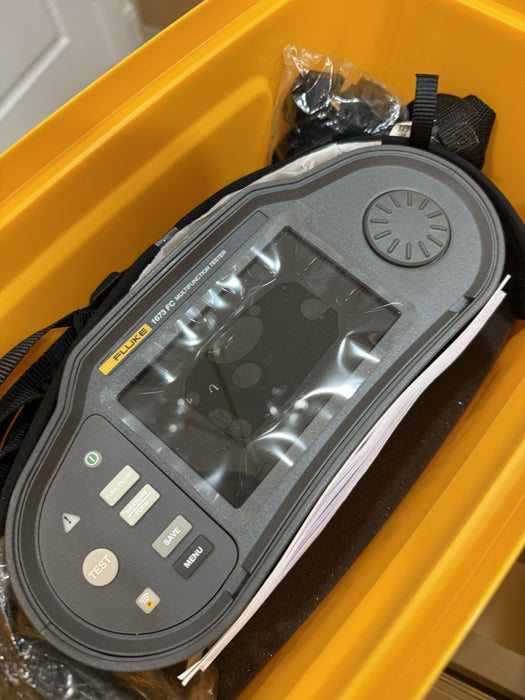 FLUKE 1673FC MULTIFUNCTION INSTALLATION TESTER W/AUTO TEST (NEW FACTORY SEALED)