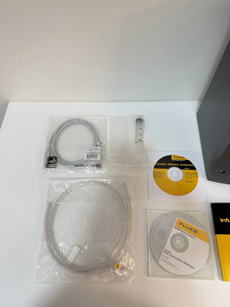 FLUKE BIOMEDICAL IDA-5 INFUSION DEVICE ANALYZER KIT 4 CHANNEL (NEW SEALED)