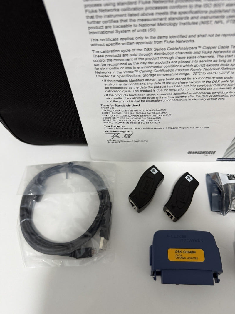 FLUKE NETWORKS DSX2-8000 ANALYZER/GLD 1 YEAR SUPPORT