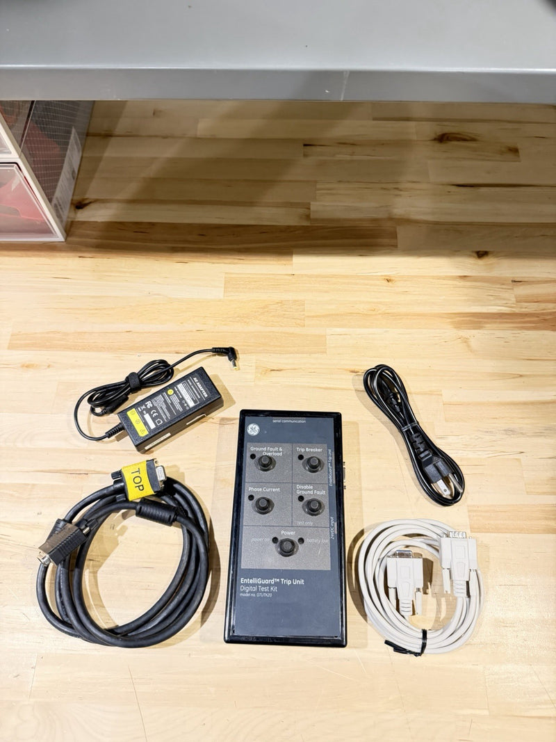 GE ENTELLIGUARD GTUTK20 DIGITAL TRIP UNIT TEST KIT WITH ACCESSORIES TESTED