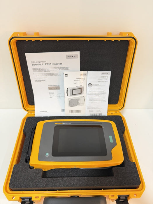 FLUKE ii905 ACOUSTIC IMAGER 2-65KHZ W/ LEAKQ & WIFI (CALIBRATED 2025) NEW SEALED
