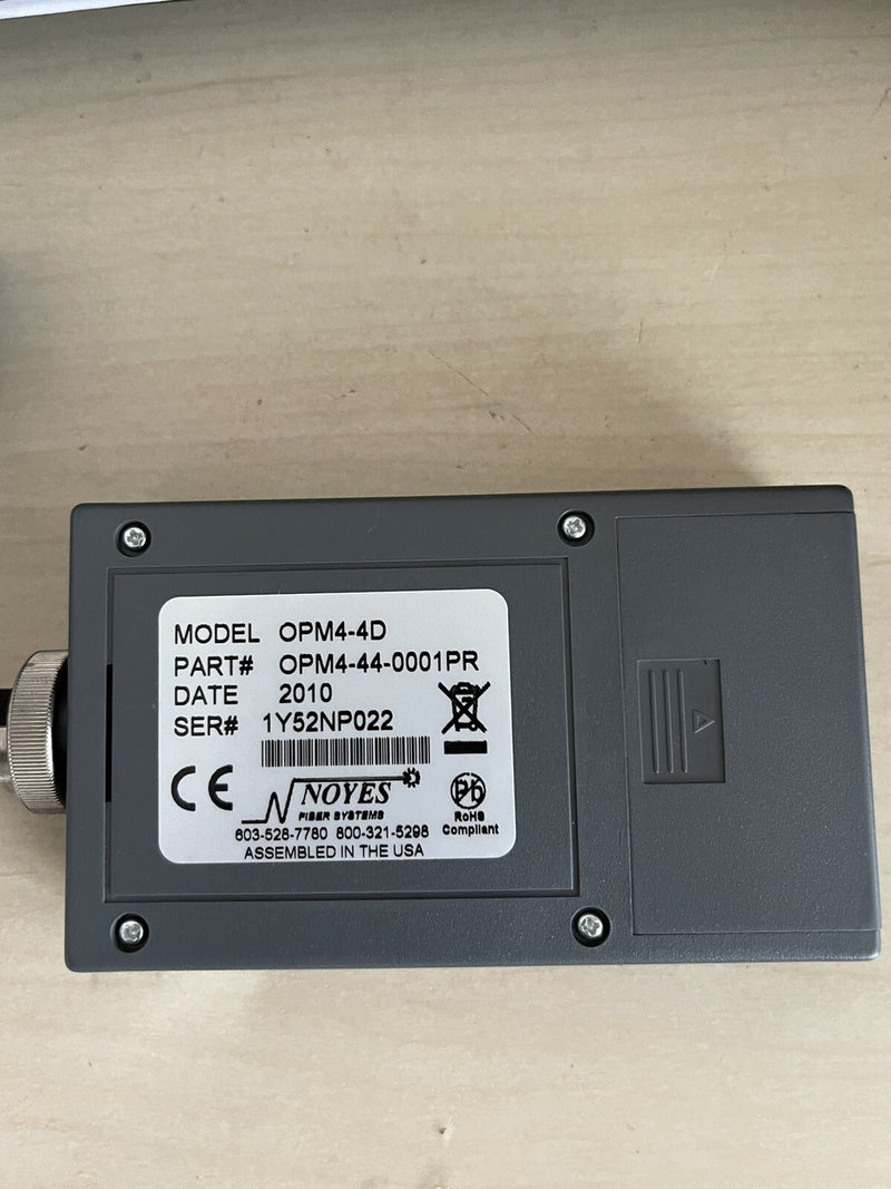 AFL NOYES OPM4-4D SM MM FIBER OPTIC POWER METER OPM4
