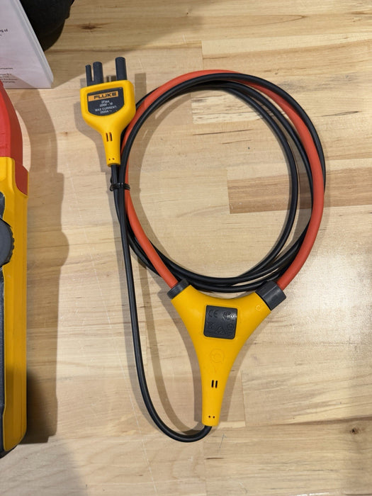 FLUKE 393 FC CAT III 1500V TRMS CLAMP METER WITH IFLEX PROBE & LEADS TESTED