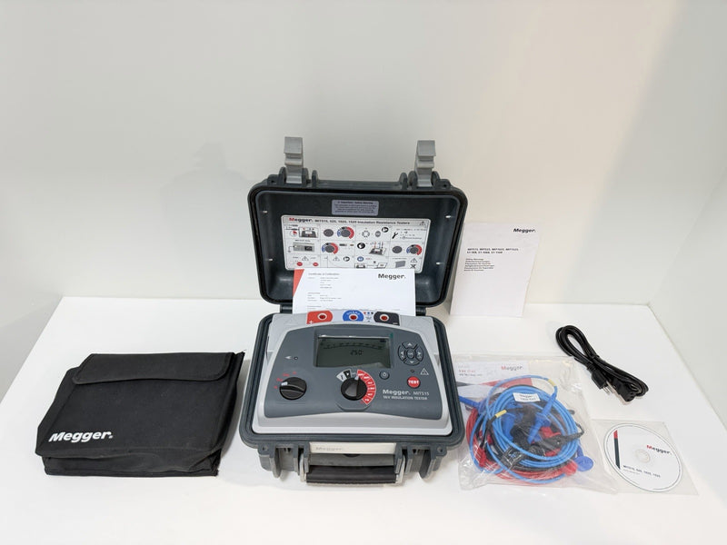 MEGGER MIT515 5KV INSULATION TESTER KIT W/ ACCESSORIES (NEW SEALED) SHIPS FREE