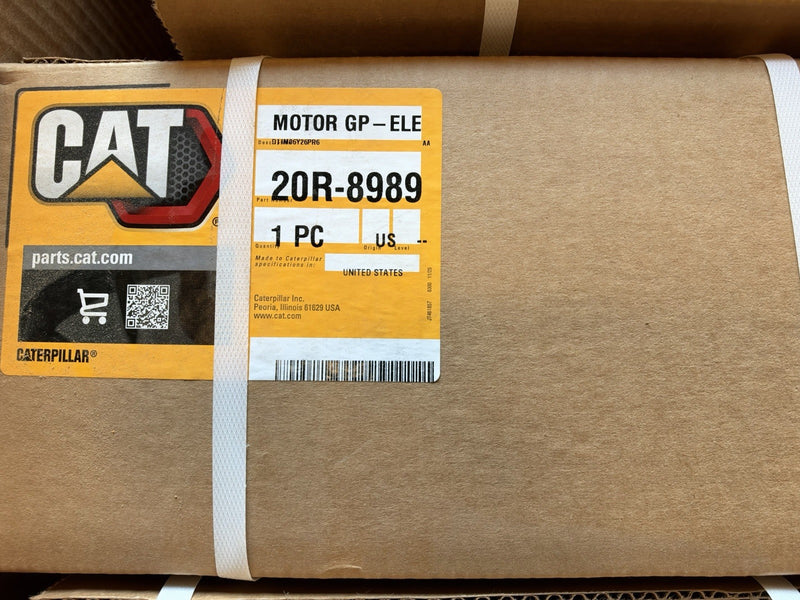 CAT 20R-8989 ELECTRIC DRIVE PUMP -NEW FACTORY SEALED) FREE SHIPPING -GENUINE OEM
