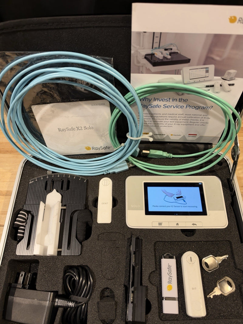 RAYSAFE X2 SOLO RF UNIT KIT W/ DENT & RF SENSOR & ACCESSORIES - FREE SHIPPING